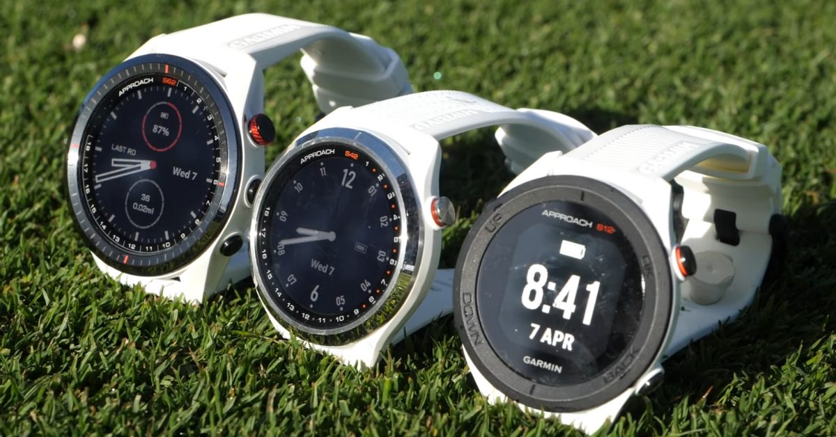 How does Garmin GPS Golf Watch Work